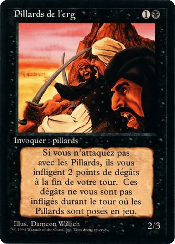 Erg Raiders · Foreign Black Border