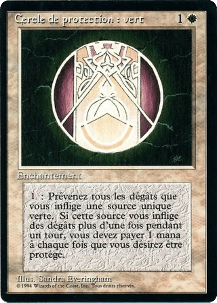 Circle of Protection: Green · Foreign Black Border