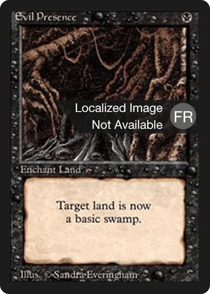 Evil Presence · Foreign Black Border