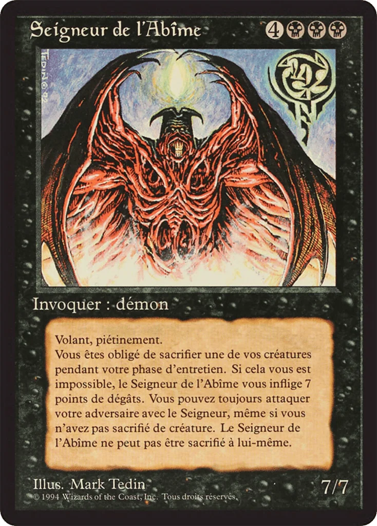 Lord of the Pit · Foreign Black Border