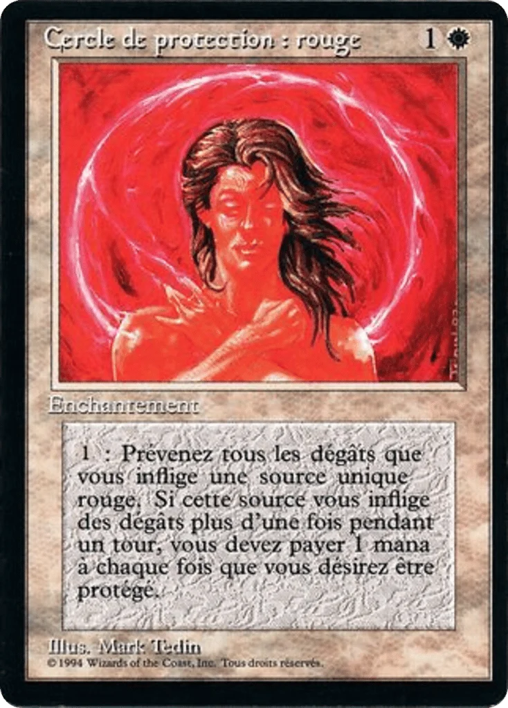 Circle of Protection: Red · Foreign Black Border