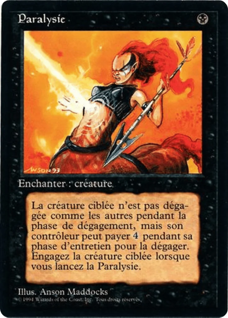 Paralyze · Foreign Black Border