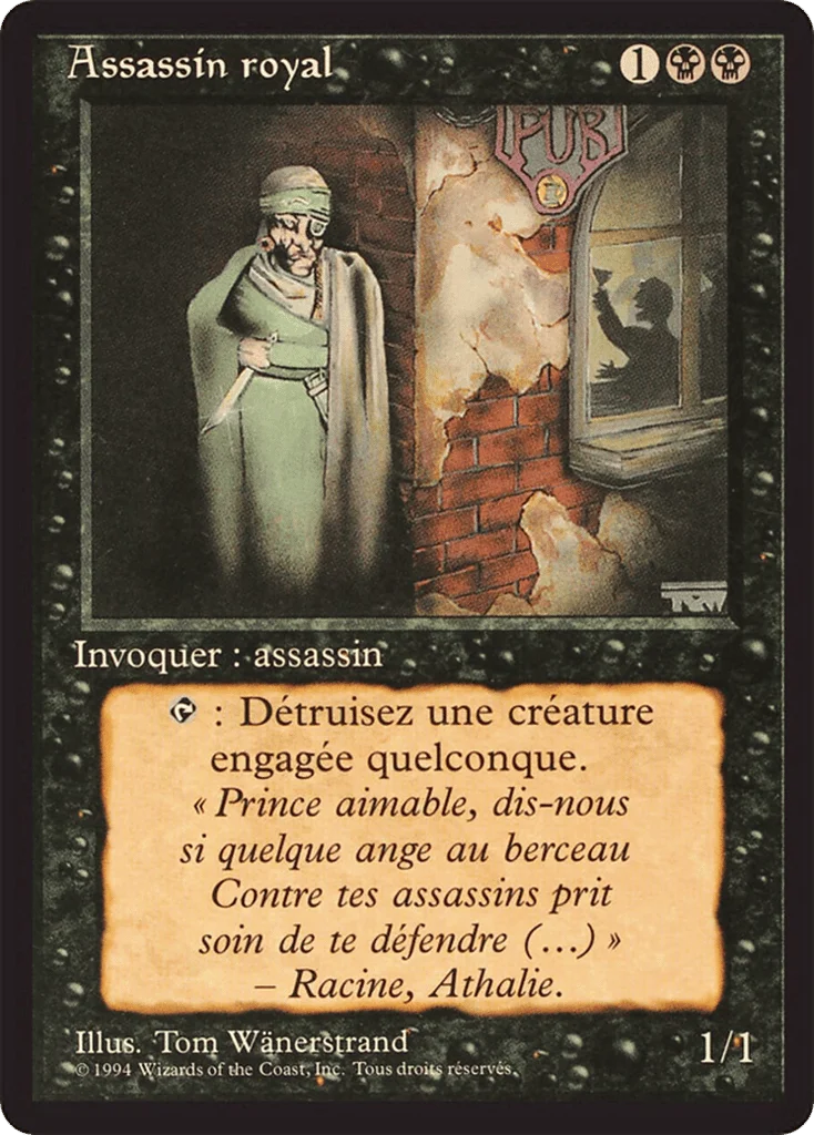 Royal Assassin · Foreign Black Border
