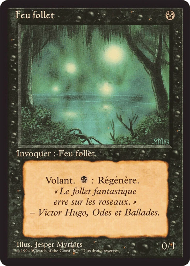 Will-o'-the-Wisp · Foreign Black Border