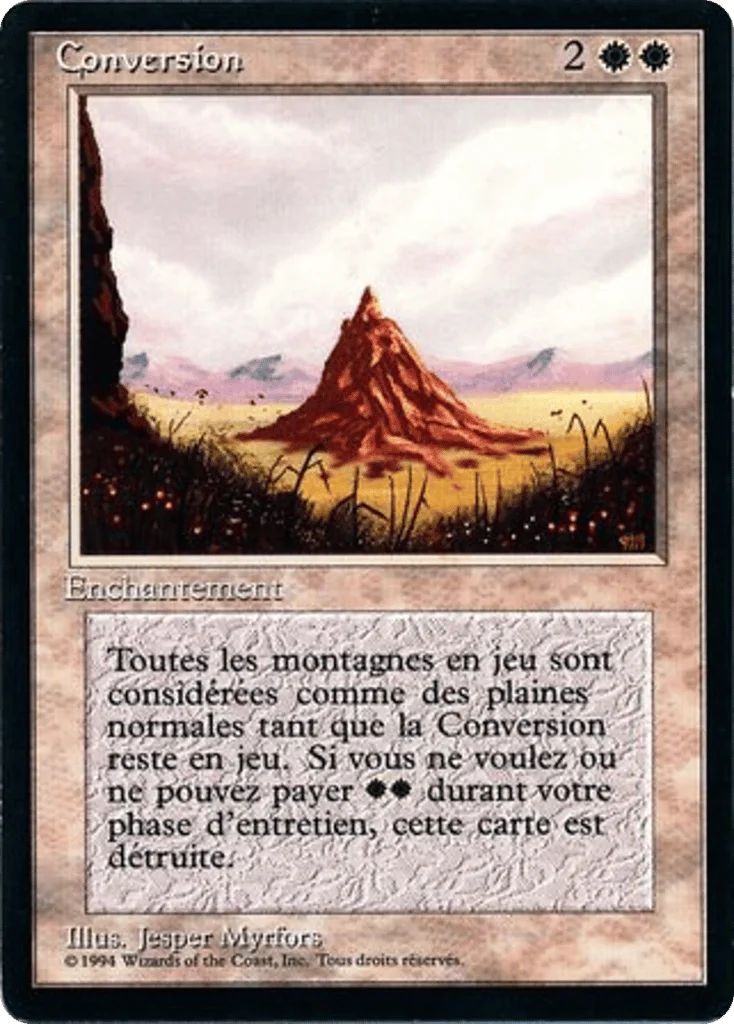 Conversion · Foreign Black Border