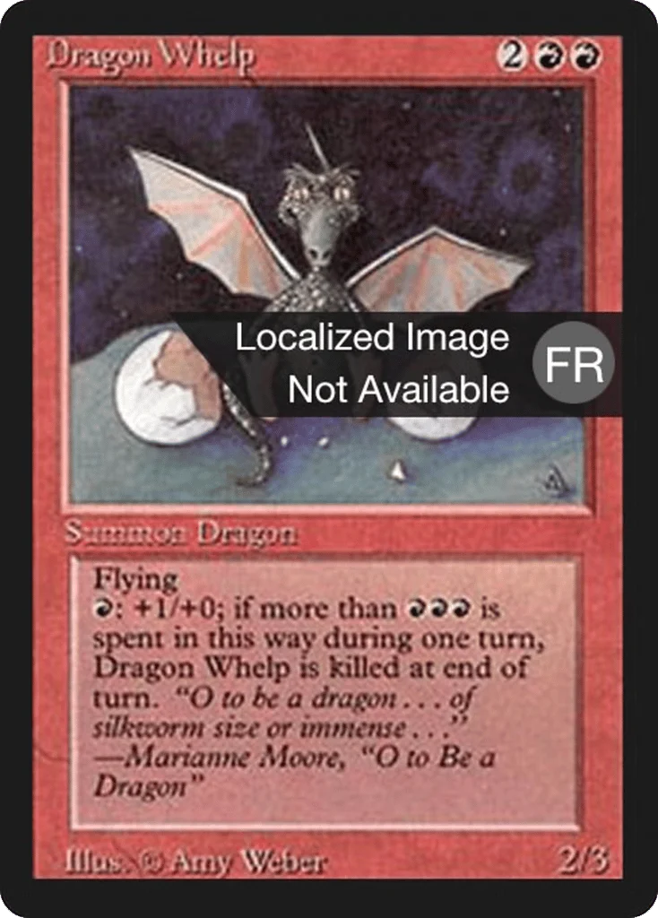 Dragon Whelp · Foreign Black Border