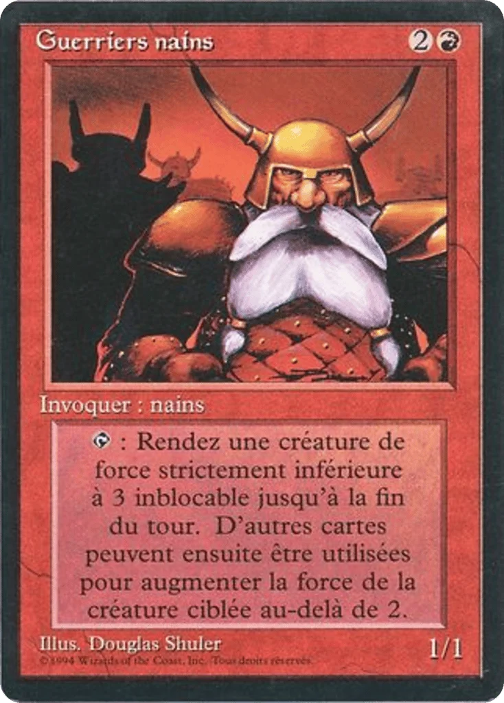 Dwarven Warriors · Foreign Black Border