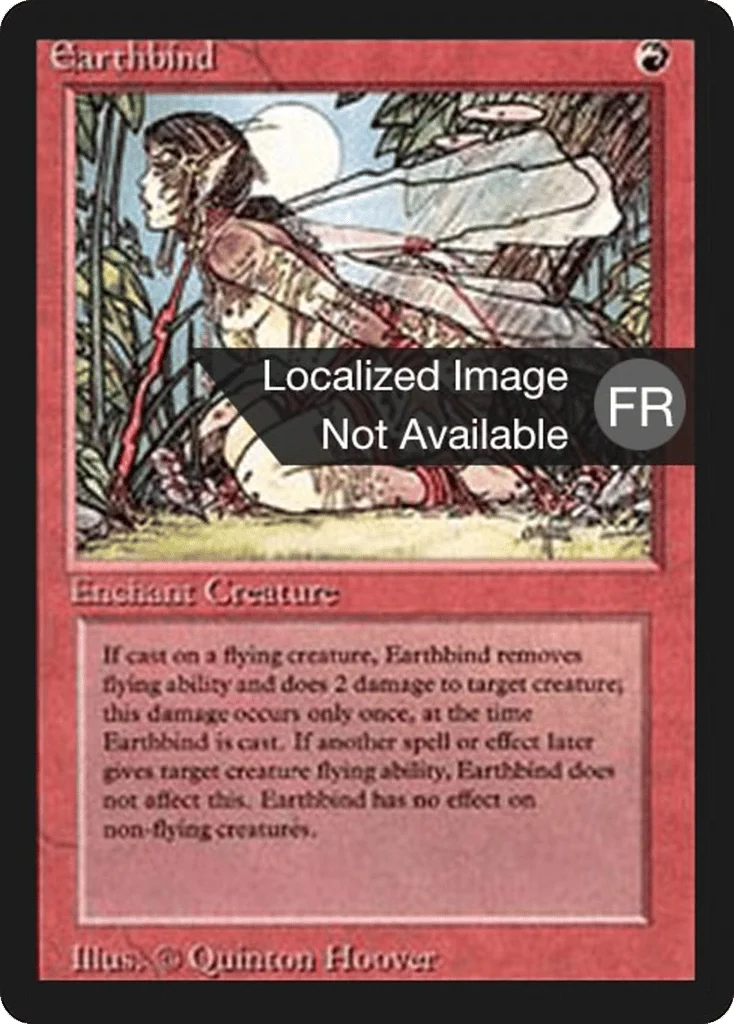 Earthbind · Foreign Black Border