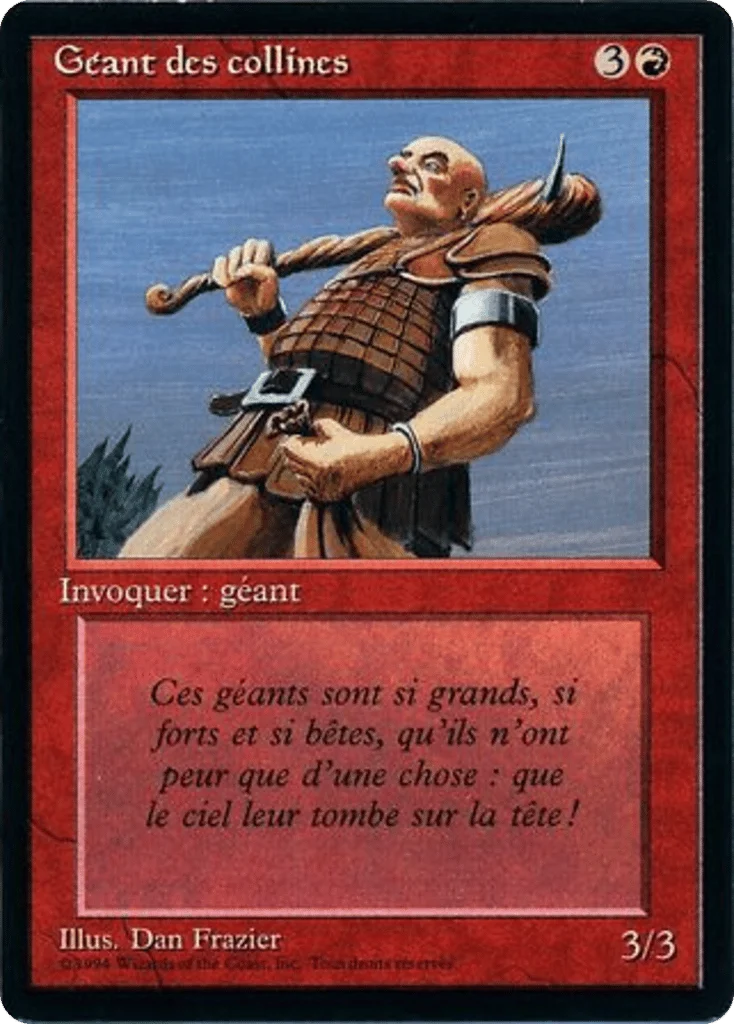 Hill Giant · Foreign Black Border