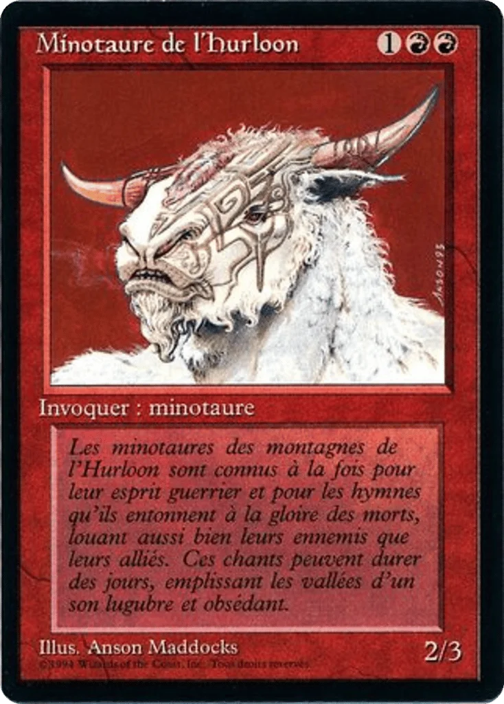 Hurloon Minotaur · Foreign Black Border