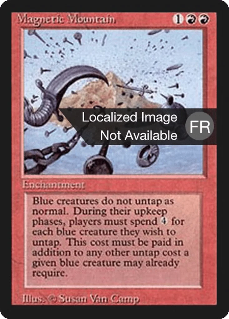 Magnetic Mountain · Foreign Black Border