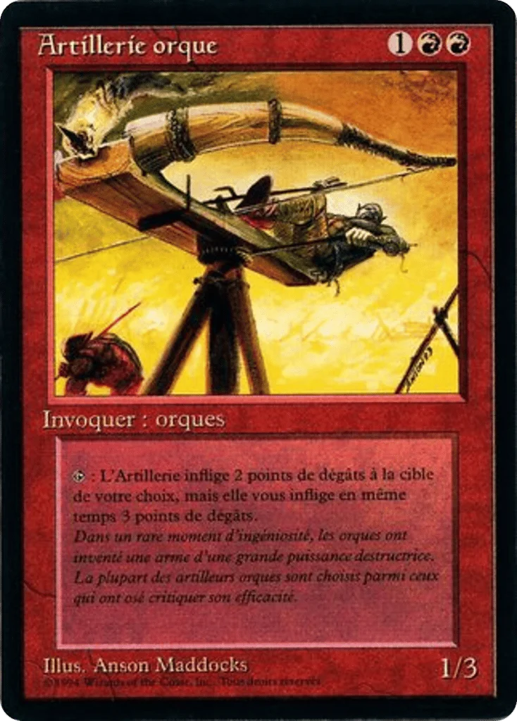 Orcish Artillery · Foreign Black Border