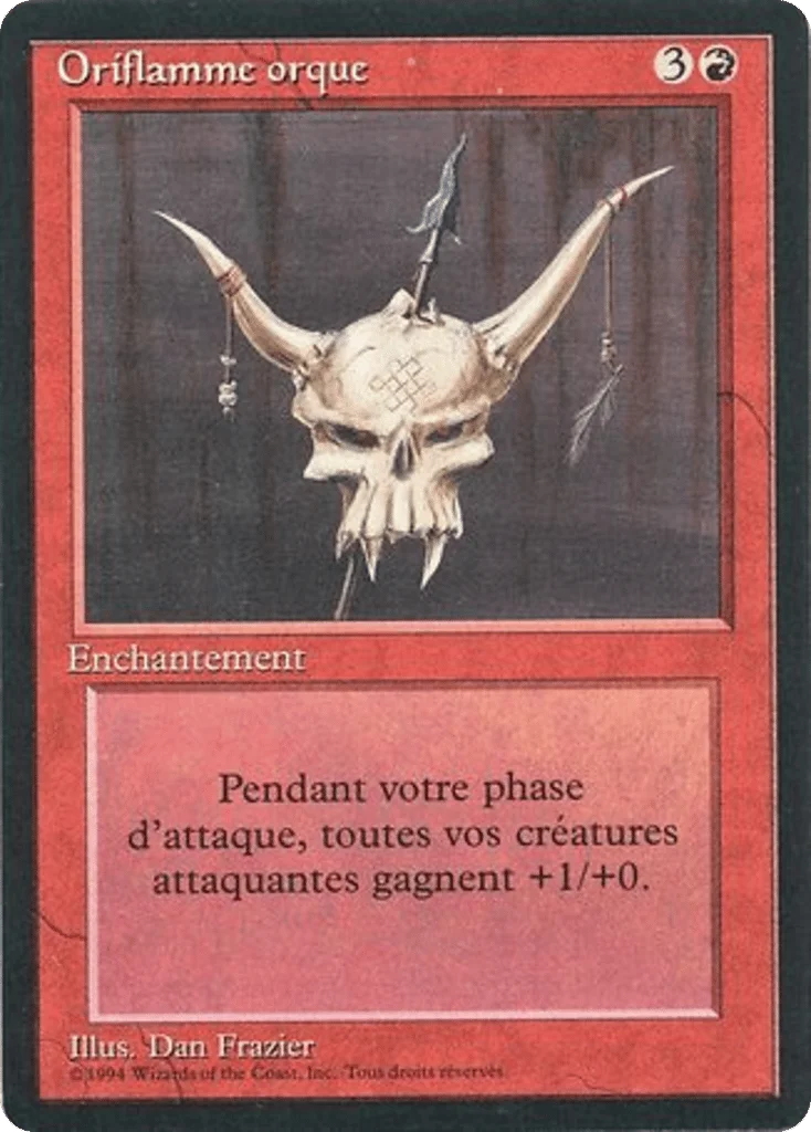 Orcish Oriflamme · Foreign Black Border