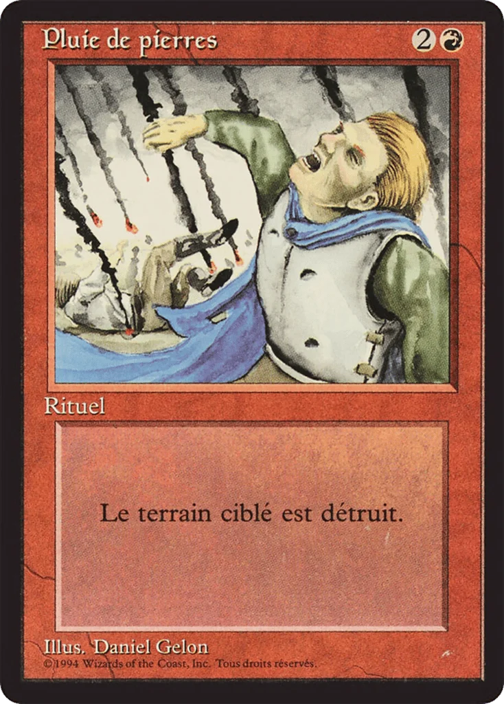 Stone Rain · Foreign Black Border