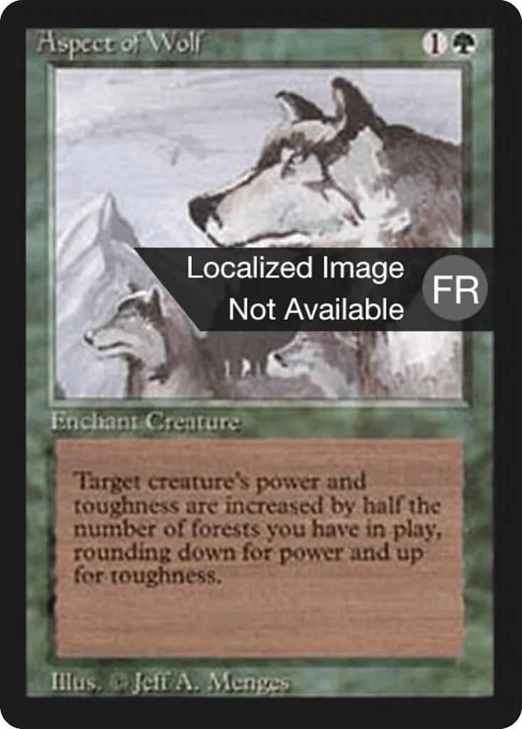 Aspect of Wolf · Foreign Black Border