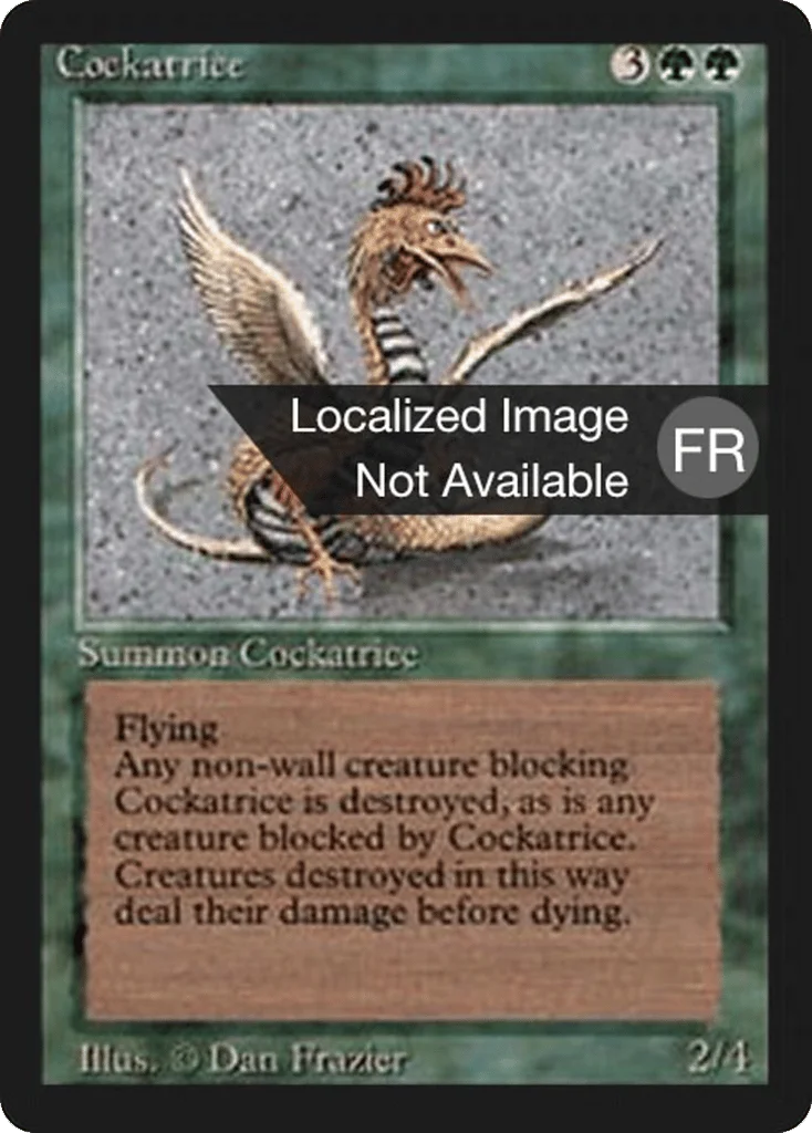Cockatrice · Foreign Black Border