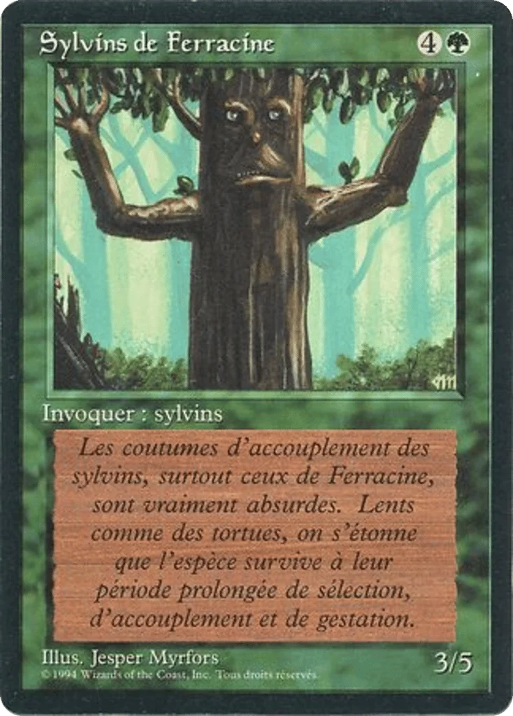 Ironroot Treefolk · Foreign Black Border
