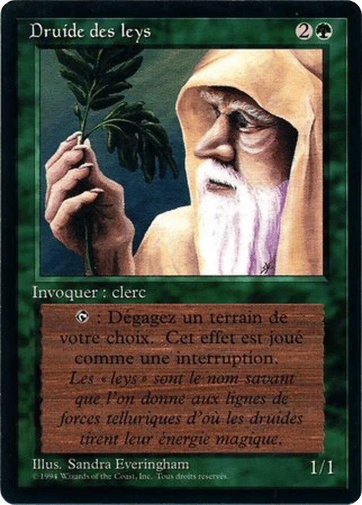 Ley Druid · Foreign Black Border