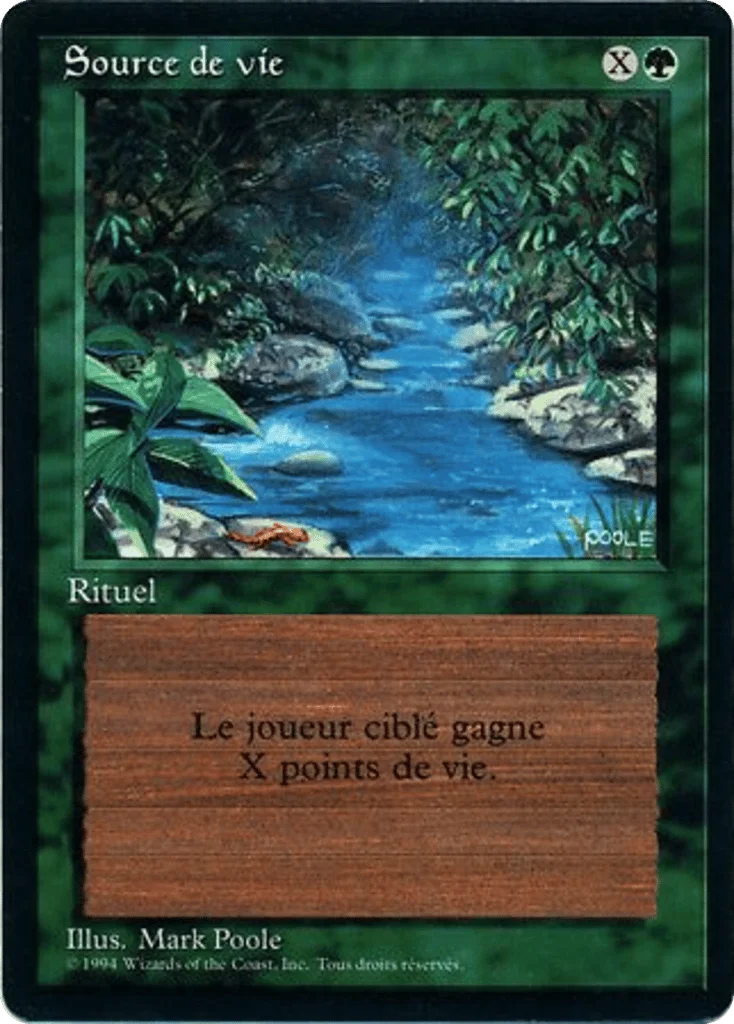 Stream of Life · Foreign Black Border