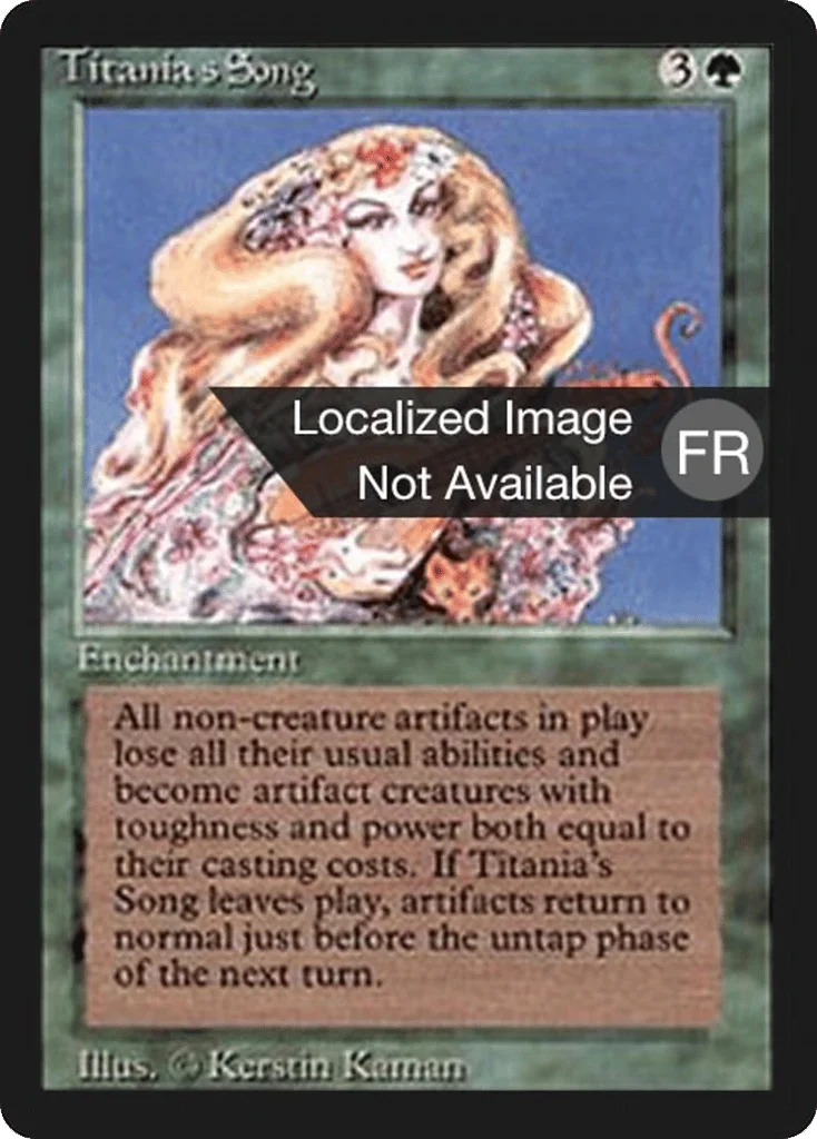 Titania's Song · Foreign Black Border