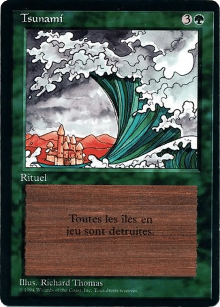 Tsunami · Foreign Black Border