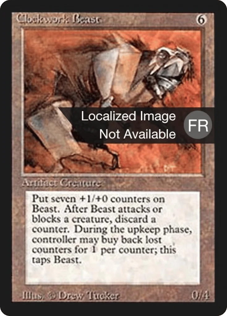Clockwork Beast · Foreign Black Border