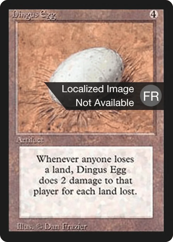 Dingus Egg · Foreign Black Border