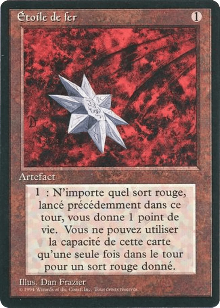 Iron Star · Foreign Black Border