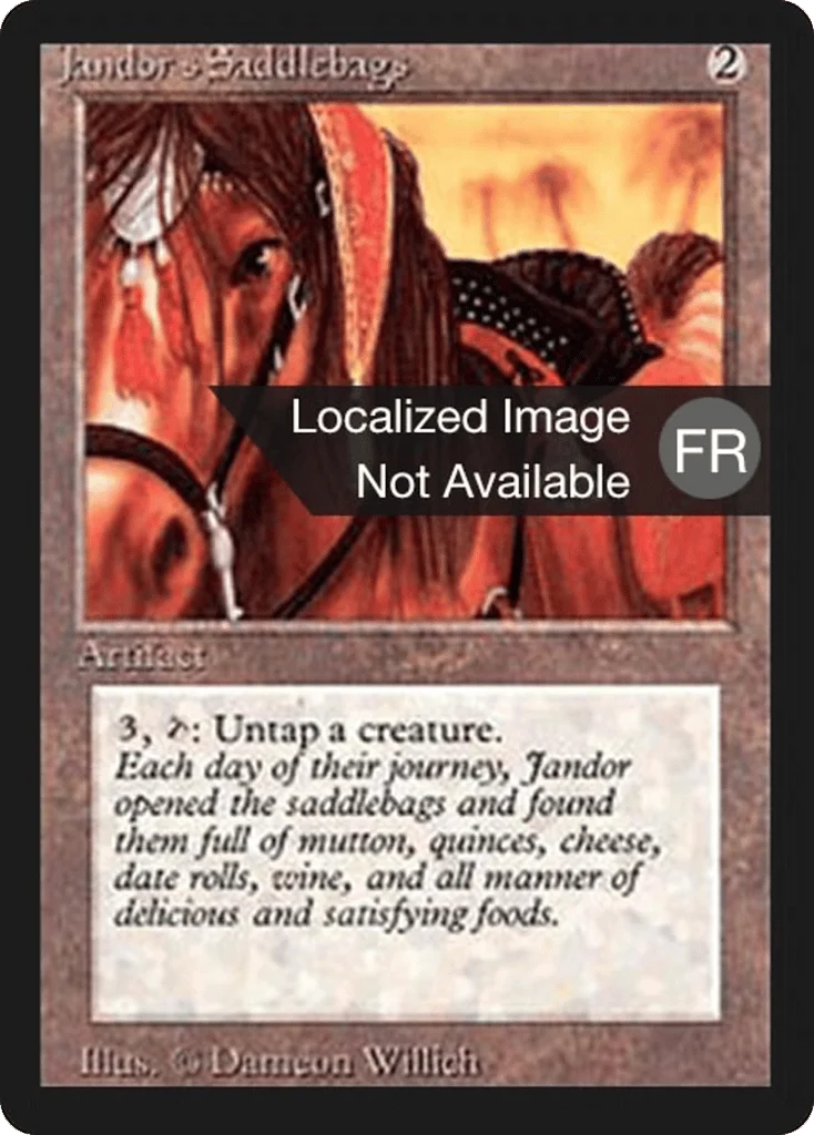 Jandor's Saddlebags · Foreign Black Border