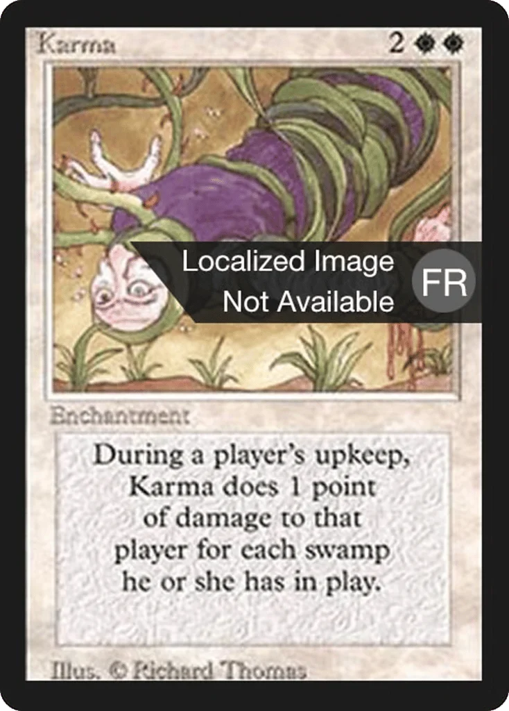 Karma · Foreign Black Border