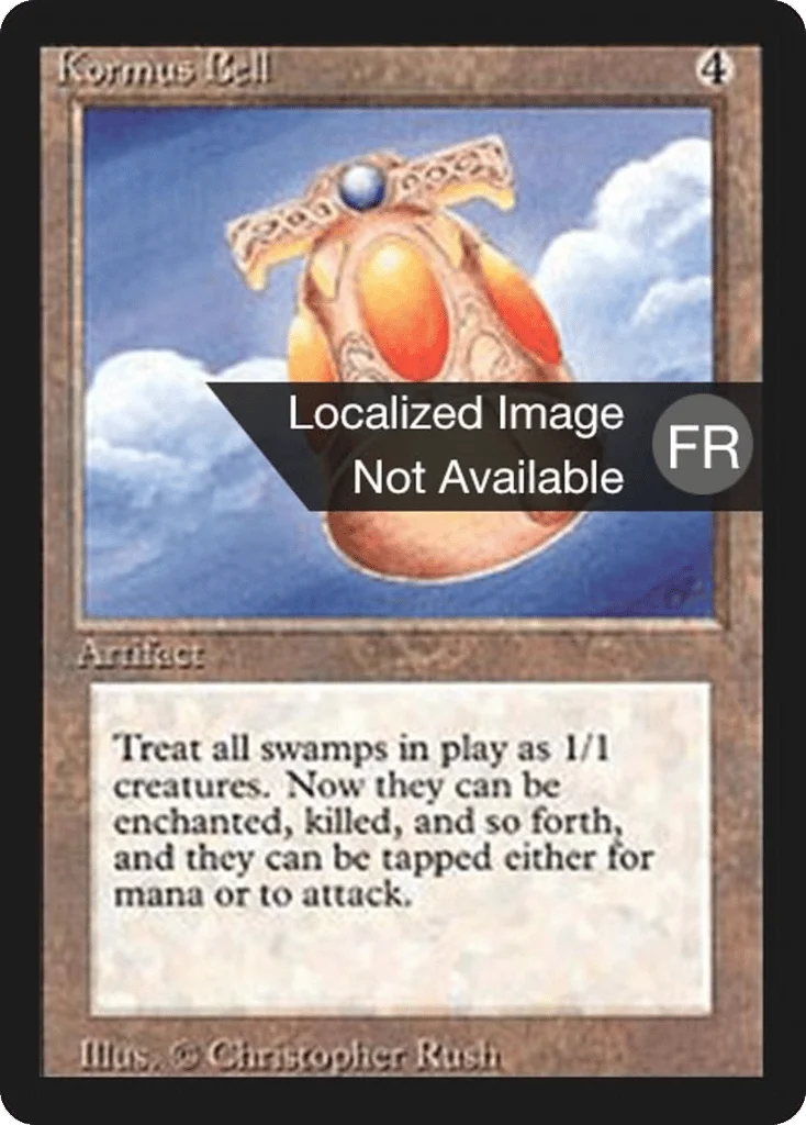 Kormus Bell · Foreign Black Border