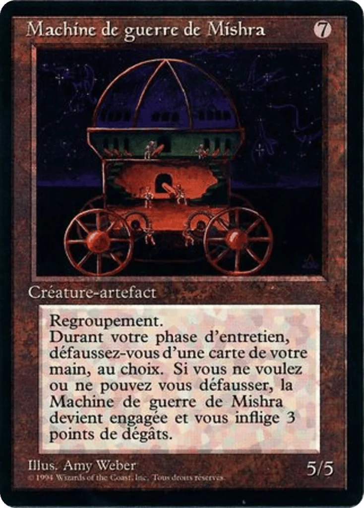 Mishra's War Machine · Foreign Black Border