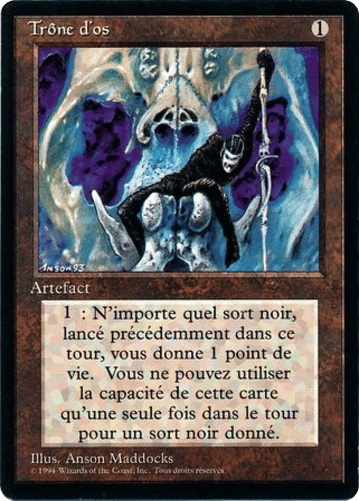 Throne of Bone · Foreign Black Border