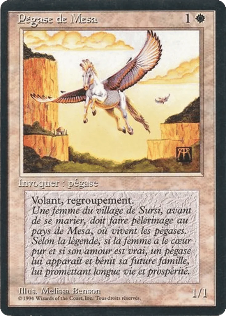 Mesa Pegasus · Foreign Black Border
