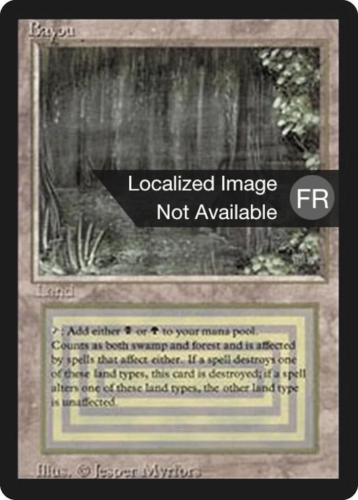 Bayou · Foreign Black Border
