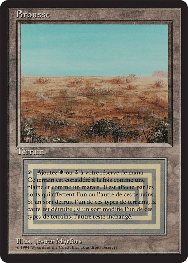 Scrubland · Foreign Black Border