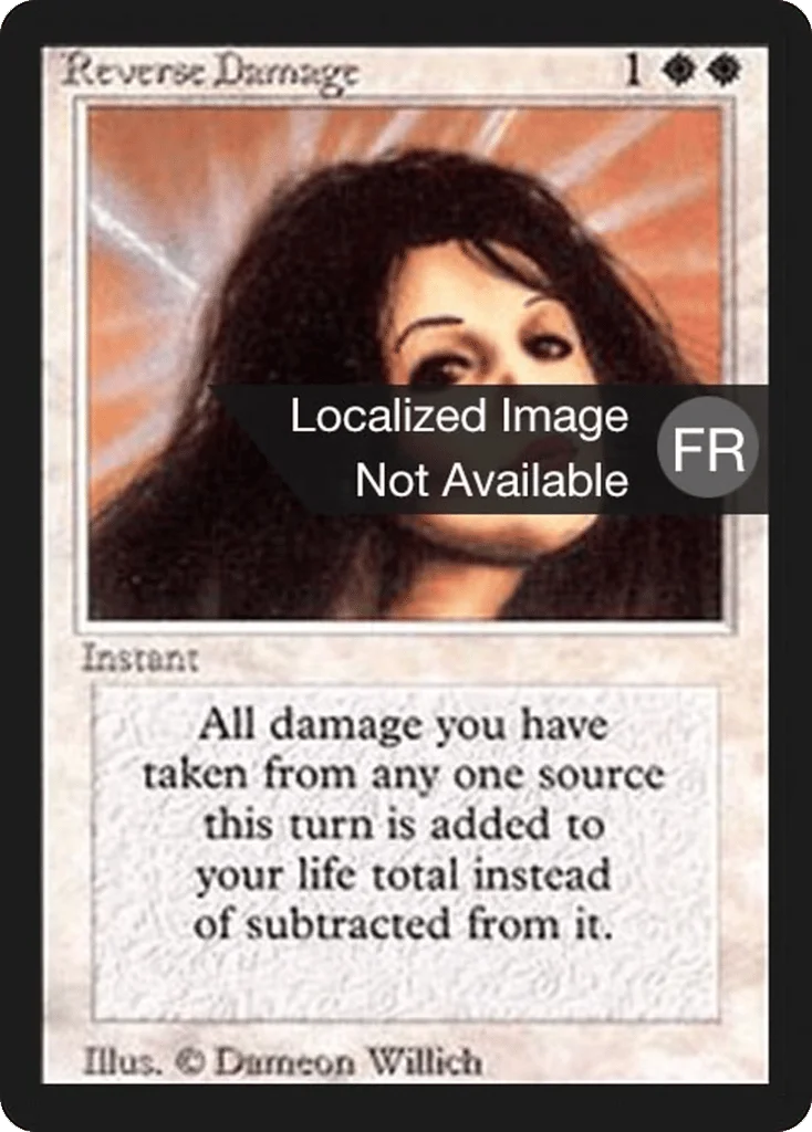 Reverse Damage · Foreign Black Border