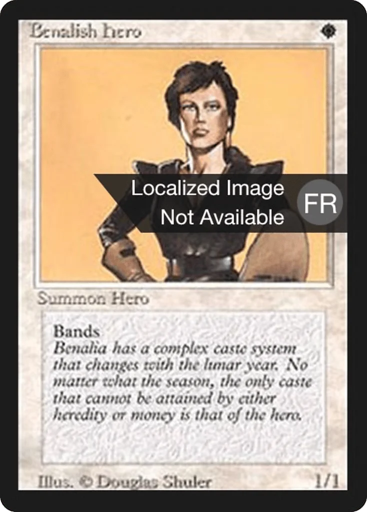 Benalish Hero · Foreign Black Border
