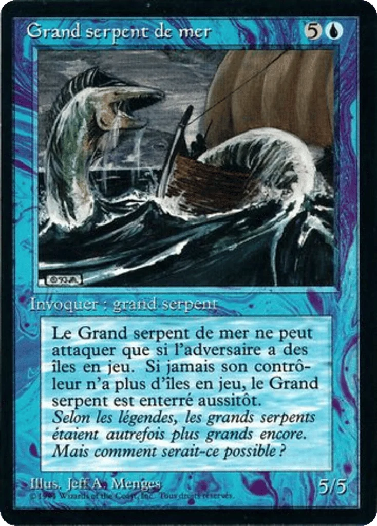 Sea Serpent · Foreign Black Border
