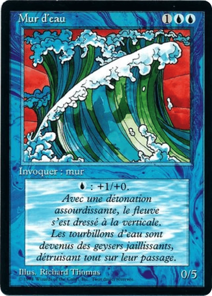 Wall of Water · Foreign Black Border