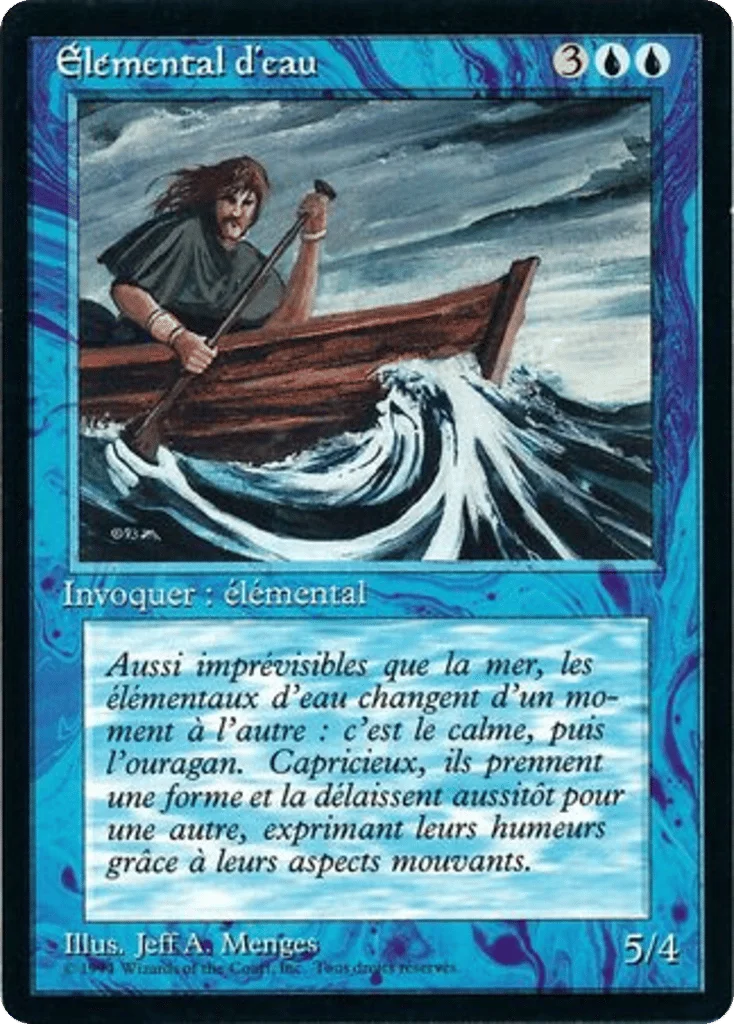 Water Elemental · Foreign Black Border