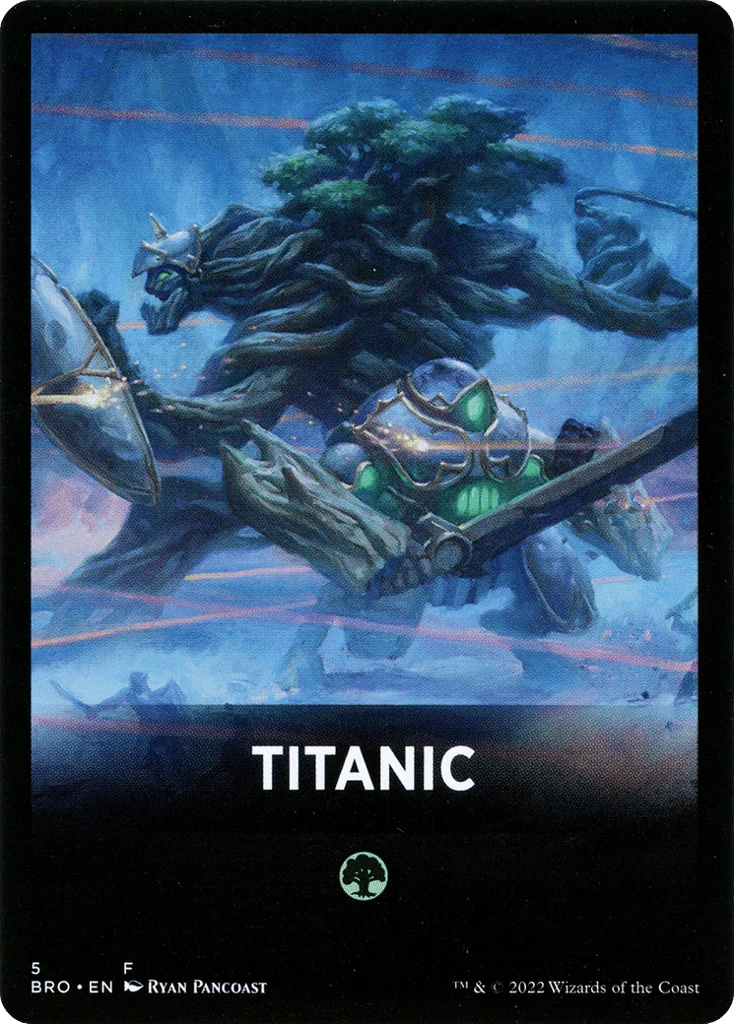 Titanic · The Brothers' War Jumpstart Front Cards
