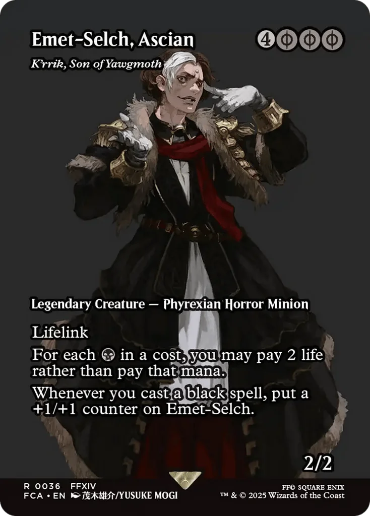K'rrik, Son of Yawgmoth · Final Fantasy: Through the Ages