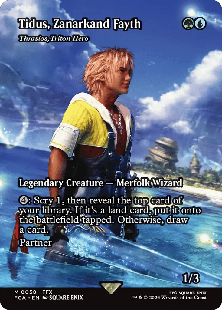 Thrasios, Triton Hero · Final Fantasy: Through the Ages