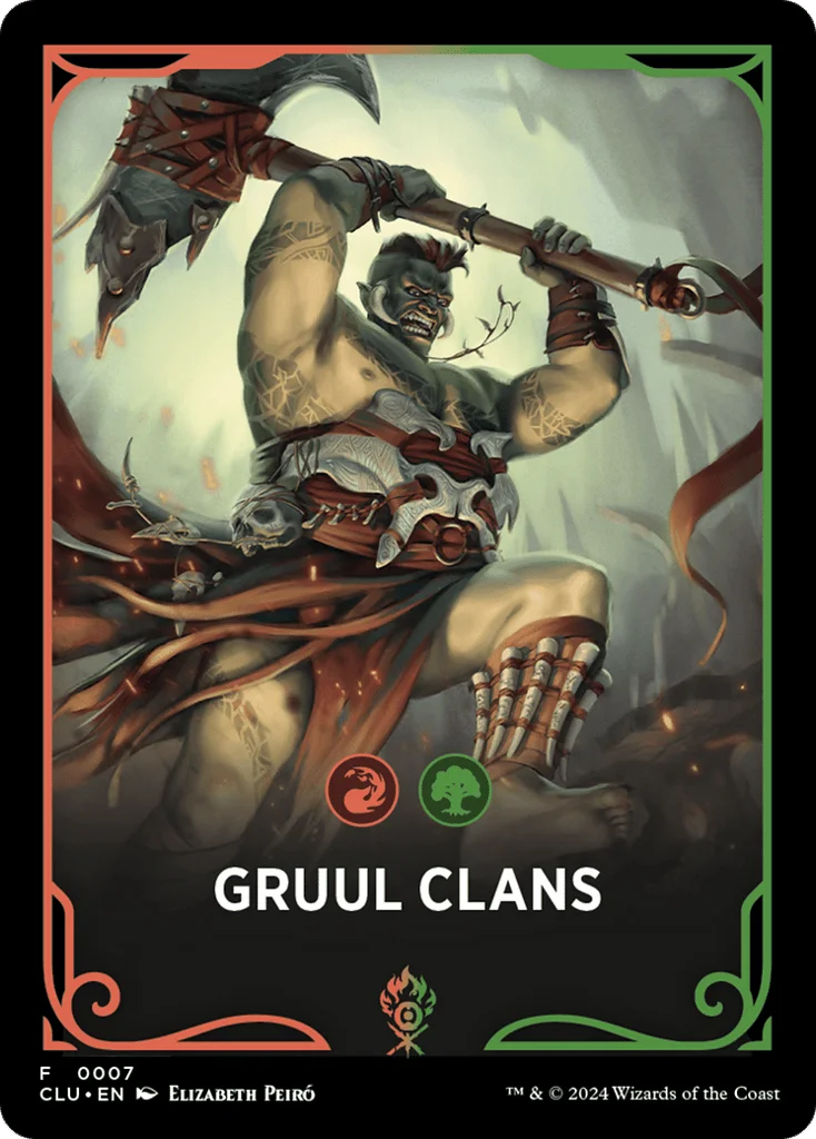 Gruul Clans · Ravnica: Clue Edition Front Cards