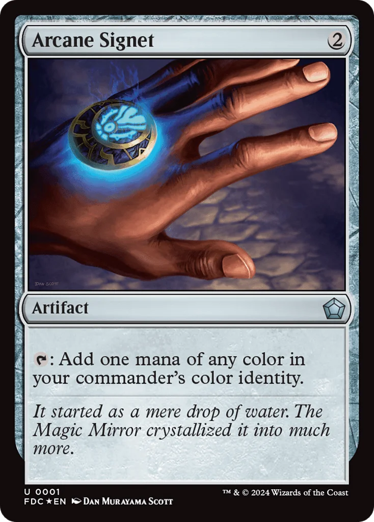 Arcane Signet · Foundations Commander