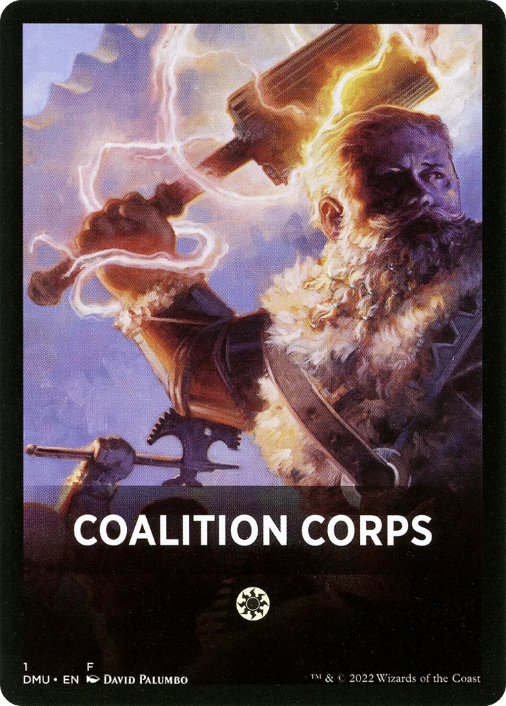 Coalition Corps · Dominaria United Jumpstart Front Cards