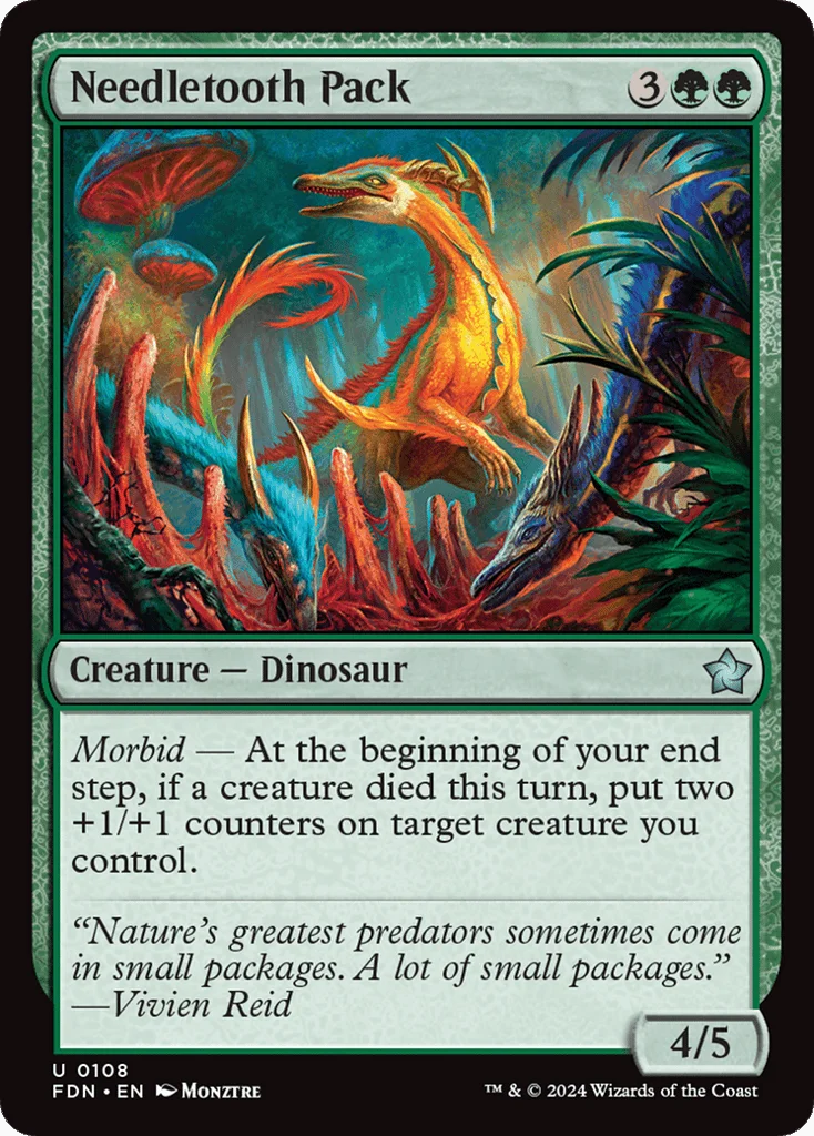 Needletooth Pack · Foundations