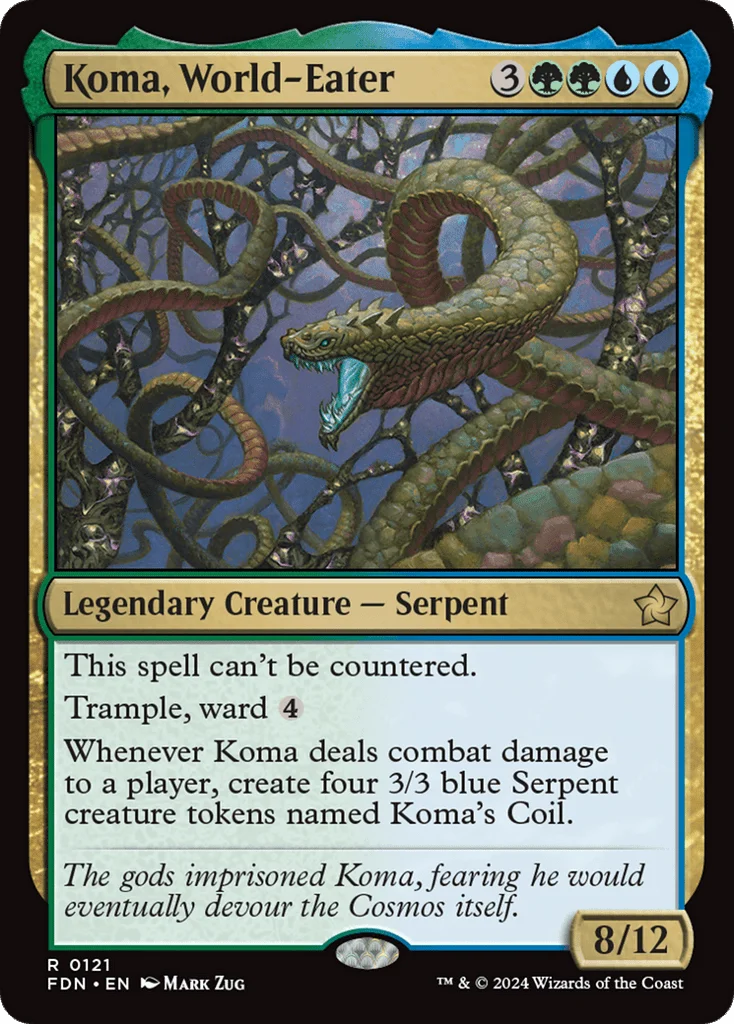 Koma, World-Eater · Foundations