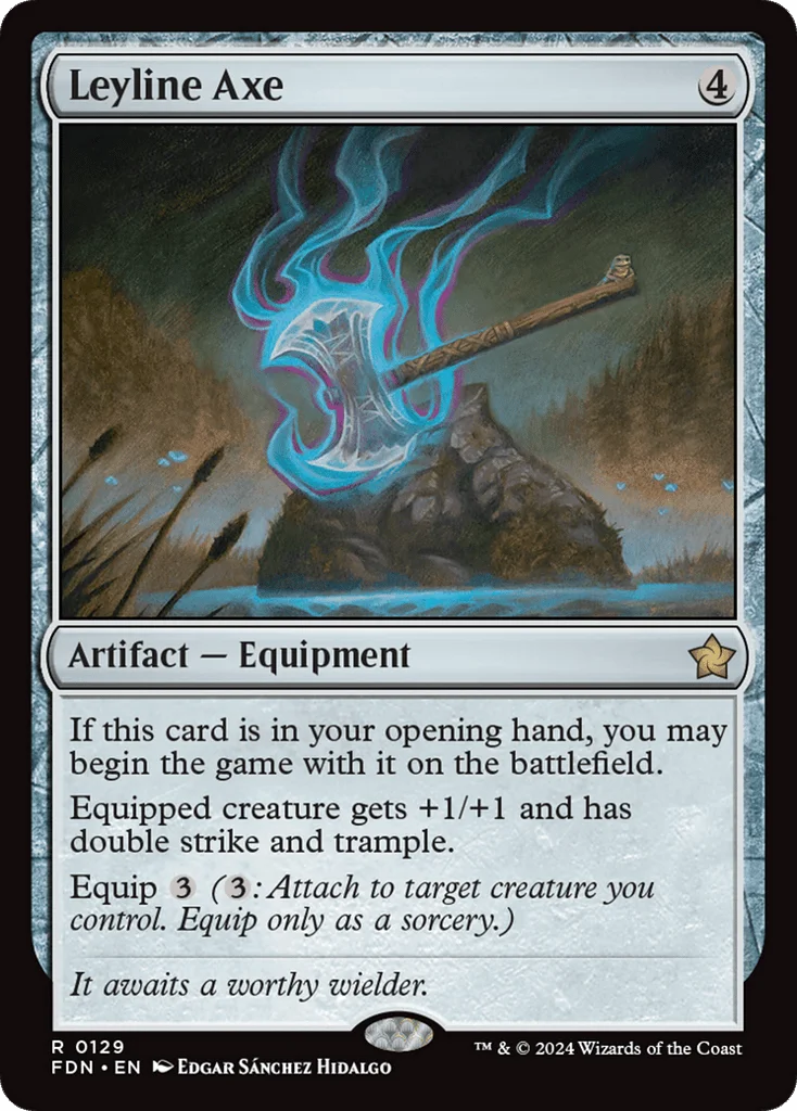 Leyline Axe · Foundations